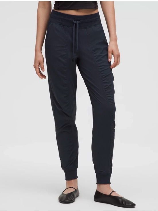 Pants - Lululemon Dance Studio Mid Rise Jogger Pants Black Size 14 (Waist-36'')